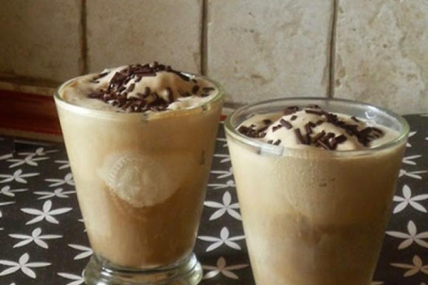 Kawowy deser. Coffee dessert.