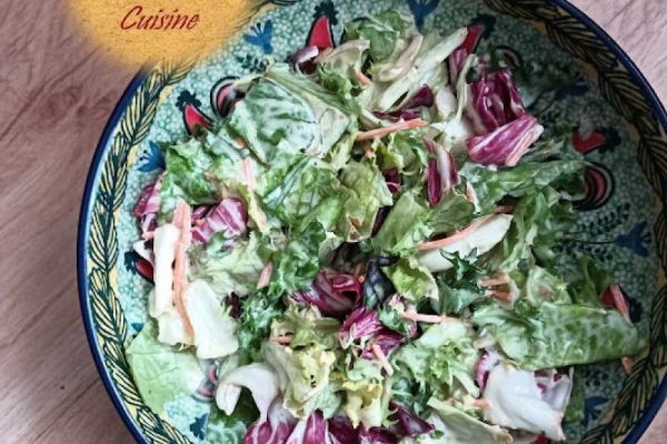 Ekspresowa sałatka - miks sałat. Express salad - lettuce mix.