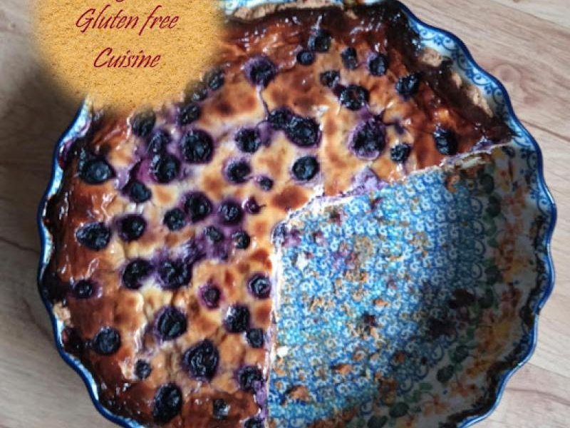 Tarta z borówkami. Blueberry tart.