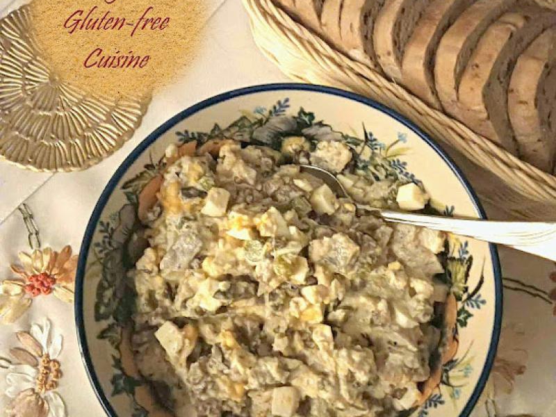 Śledź po szlachecku. Herring in the noble style.