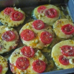 Warzywne mini pizze....