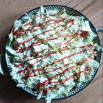 Kapsalon bez mięsa....