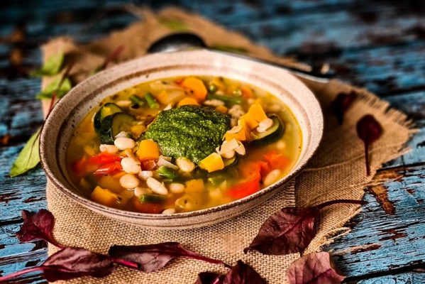 Zupa warzywna z Francji czyli Soupe au Pistou Faceta w Kuchni