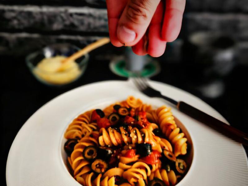 Fusilli Giganti alla Eoliana – smak Sycylii