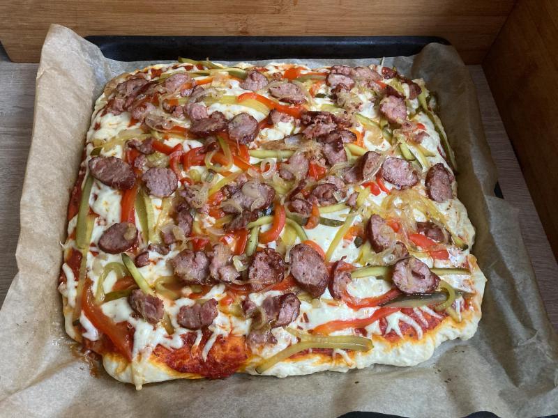 Pizza drożdżowa rodem z PRL