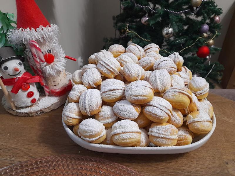 Orzeszki z mlecznym kremem