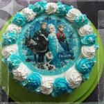 Tort urodzinowy Frozen...