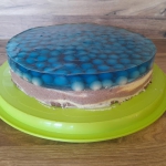 Sernik gotowany zebra