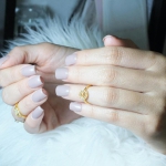 Minimalistyczny manicure...