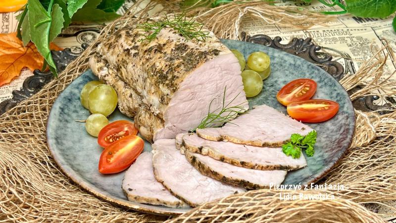 Schab parzony – domowa wędlina na kanapki i do obiadu