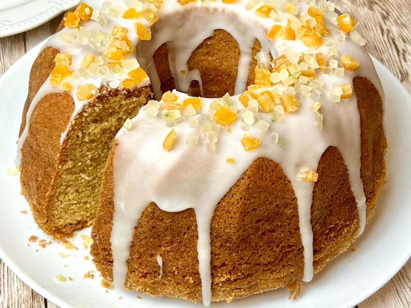 Puszysta babka cytrynowa