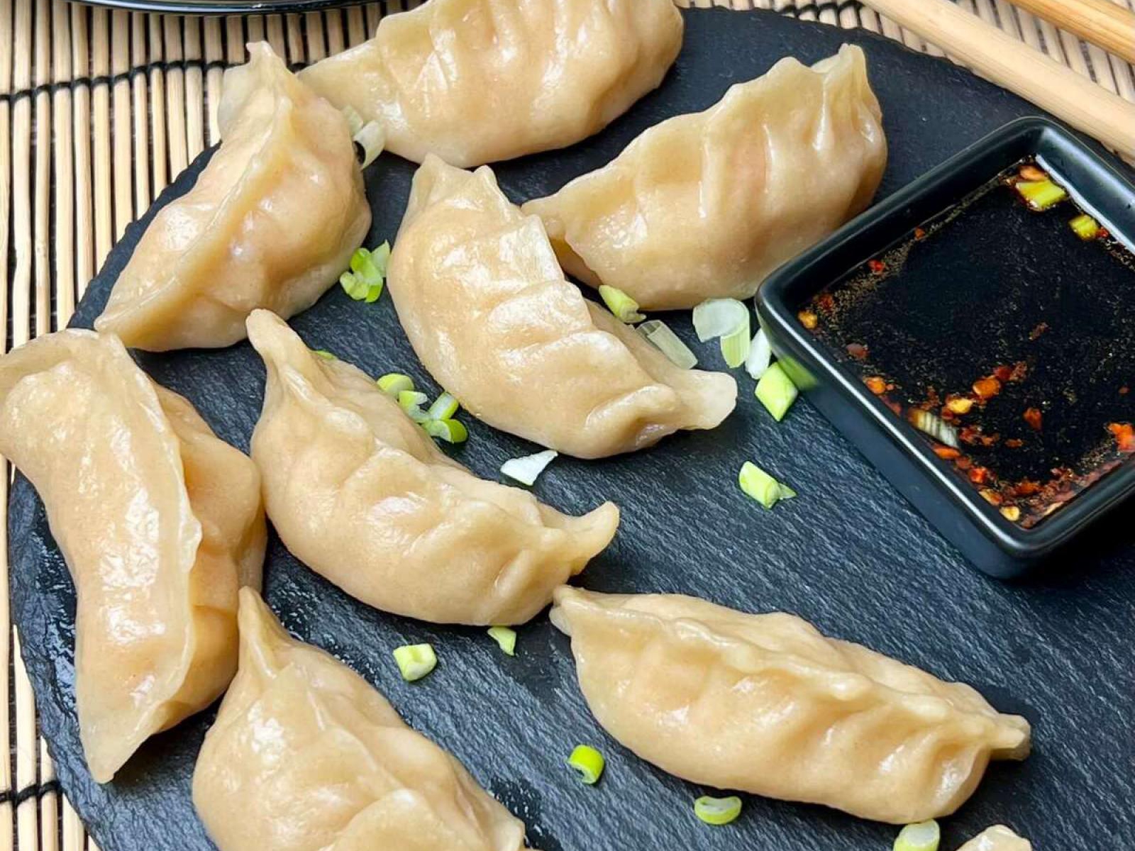 Gyoza z krewetkami