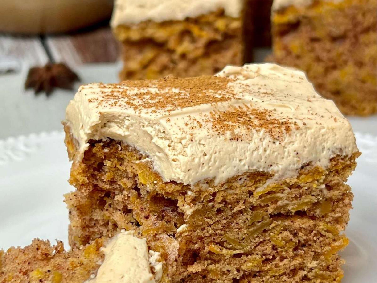 Pumpkin Spice Latte Cake – ciasto dyniowe z kremem espresso