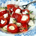 Pieczona papryka z fetą...