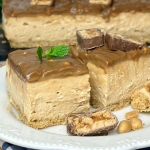 Sernik Snickers na zimno...