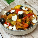 Bakłażan z cukinią i...