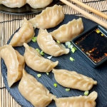 Gyoza z krewetkami