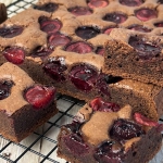Brownie z czereśniami