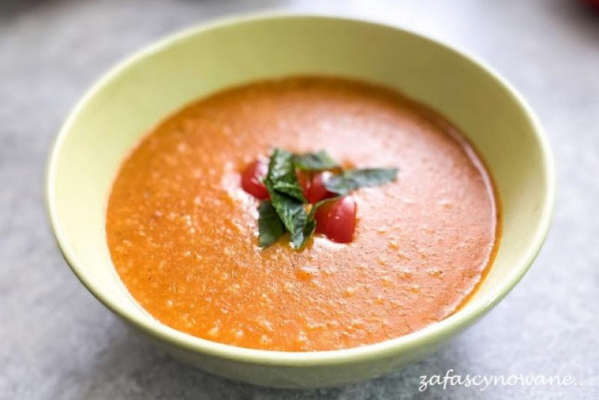 Zupa pomidorowa z ryżem z perfect mixa