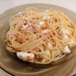 Spaghetti aglio olio z...