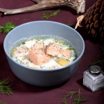 Fińska zupa z łososia