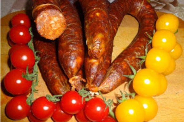 Chorizo castellano.