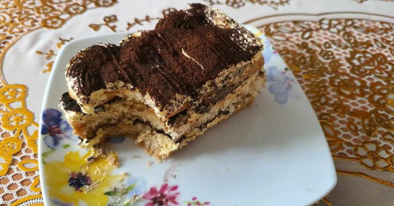 Tiramisu, smaczny deser.