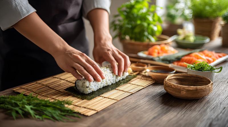 Jak zrobić domowe sushi?