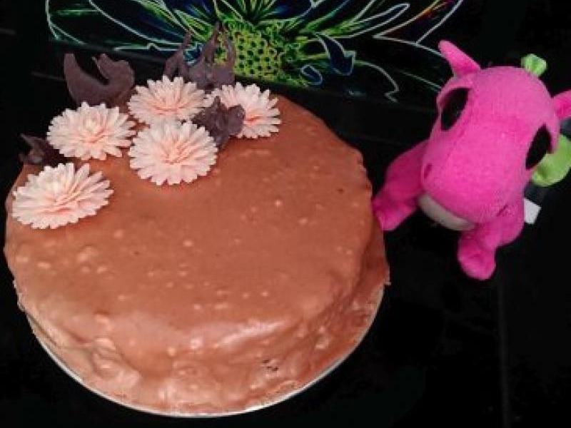 Tort wiśniowo-czekoladowy