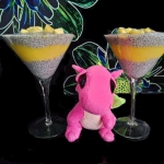 Chia z musem mango
