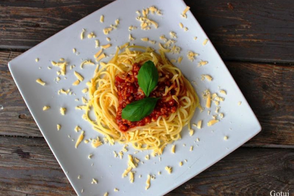 Spaghetti bolognese!