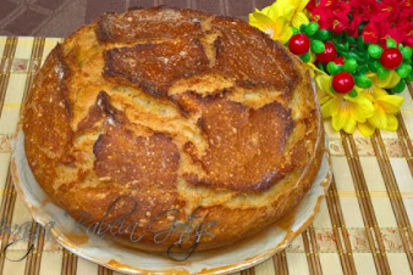 Rewelacyjny chleb pieczony w naczyniu żaroodpornym bez wyrabiania