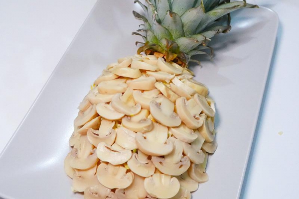 Sałatka oszukany ananas
