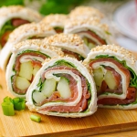 Roladki z tortilli z...