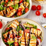 Sałatka z halloumi