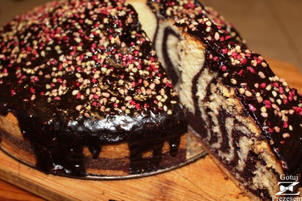 Ciasto zebra – najprostsze ciasto na świecie!