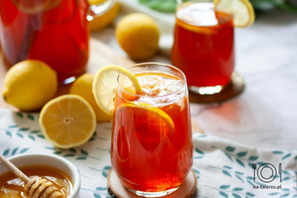 Ice tea – cytrynowa mrożona herbata