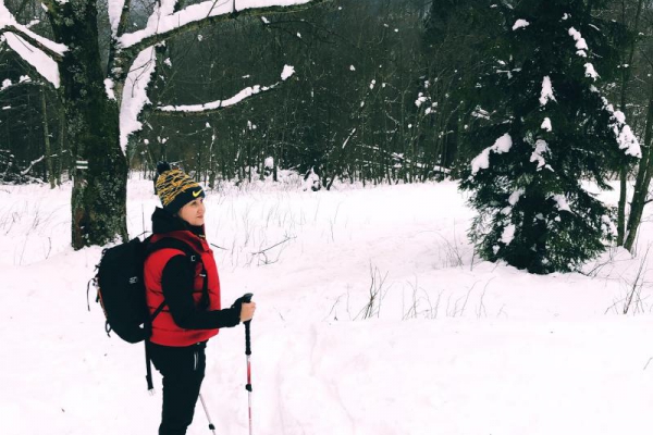 Zimowe Bieszczady - ścieżki spacerowe
