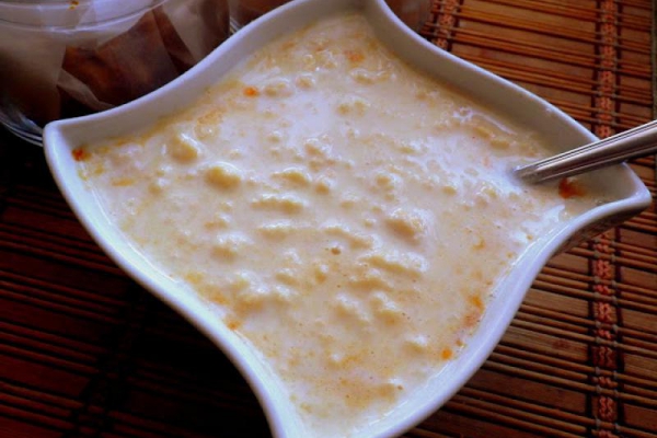 Mleczna Zupa z Nutą Karmelową