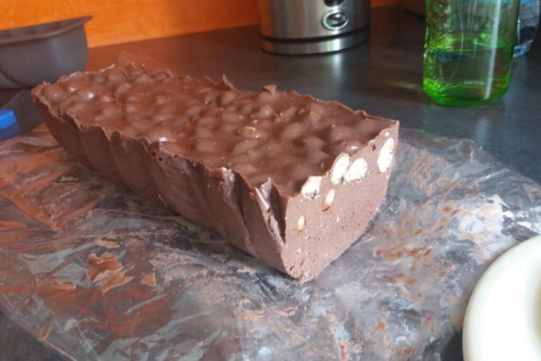 Blok czekoladowy z mleka w proszku
