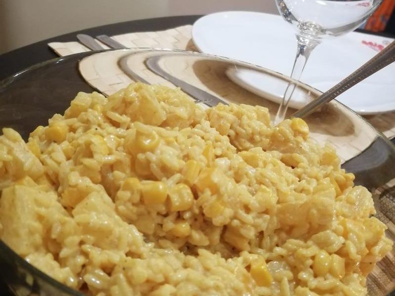 Sałatka ryżowa curry