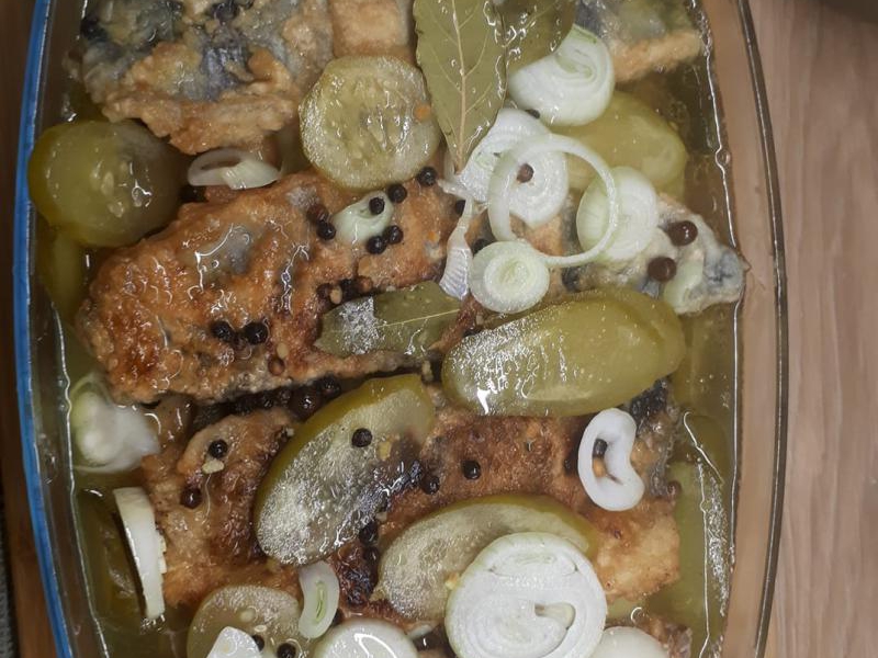 Śledzie smażone w zalewie