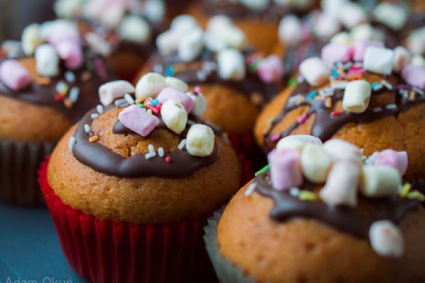 Muffinki z czekoladą - prosty przepis