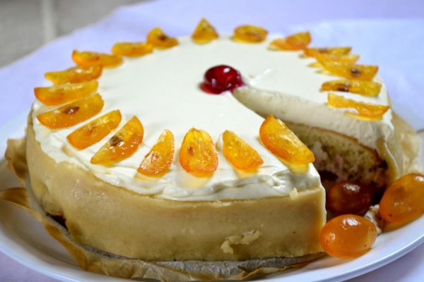 Cassata Siciliana, lekki sycylijski tort z ricottą