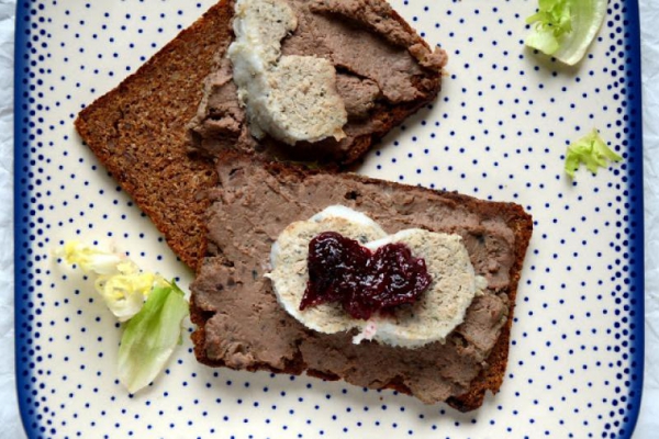 pate z wątróbki drobiowej z koniakiem i miodem