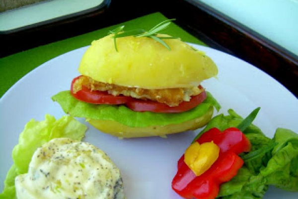 Ziemniaczany fish -burger