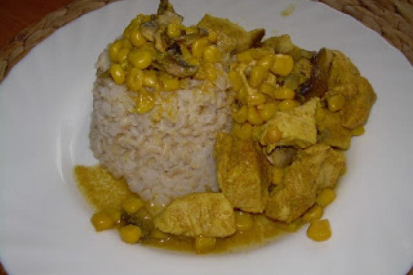 Kurczak w curry