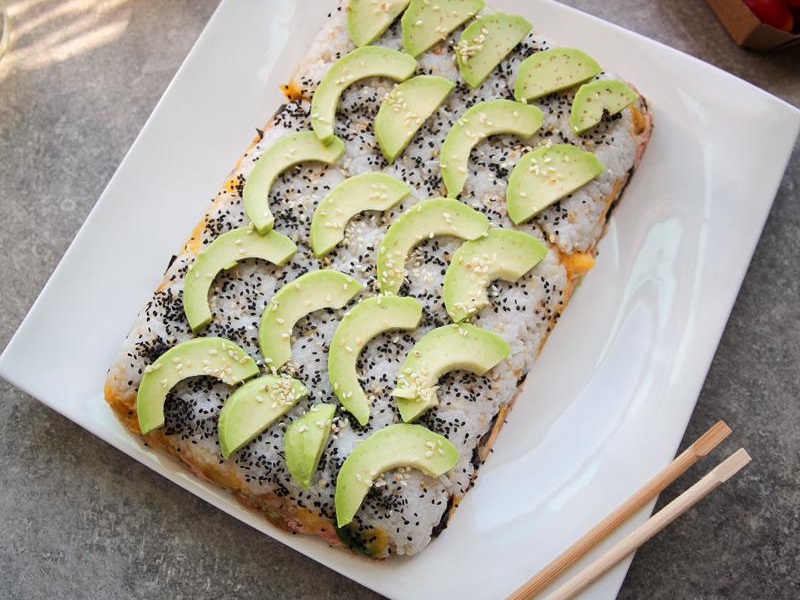 Sałatka sushi
