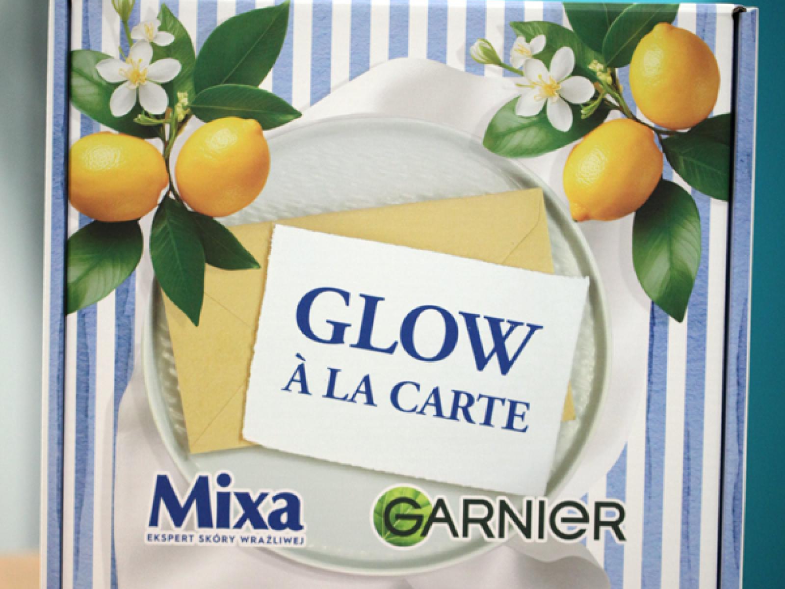 GLOW À LA CARTE – wiosenny box od Garnier & Mixa!