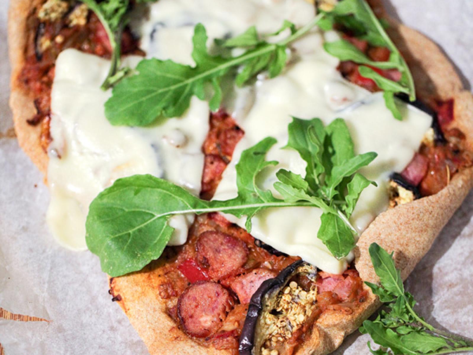 Airfryer pizza